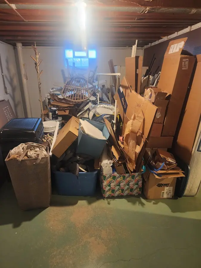 Roll-off dumpster container at job site for Concrete Dumpster Rental in Southlake